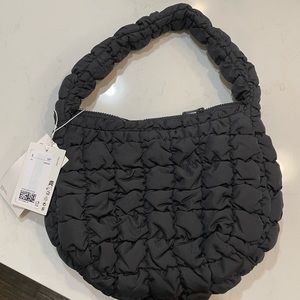 COS mini quilt bag black NWT